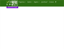 Tablet Screenshot of naturemexico.com.mx